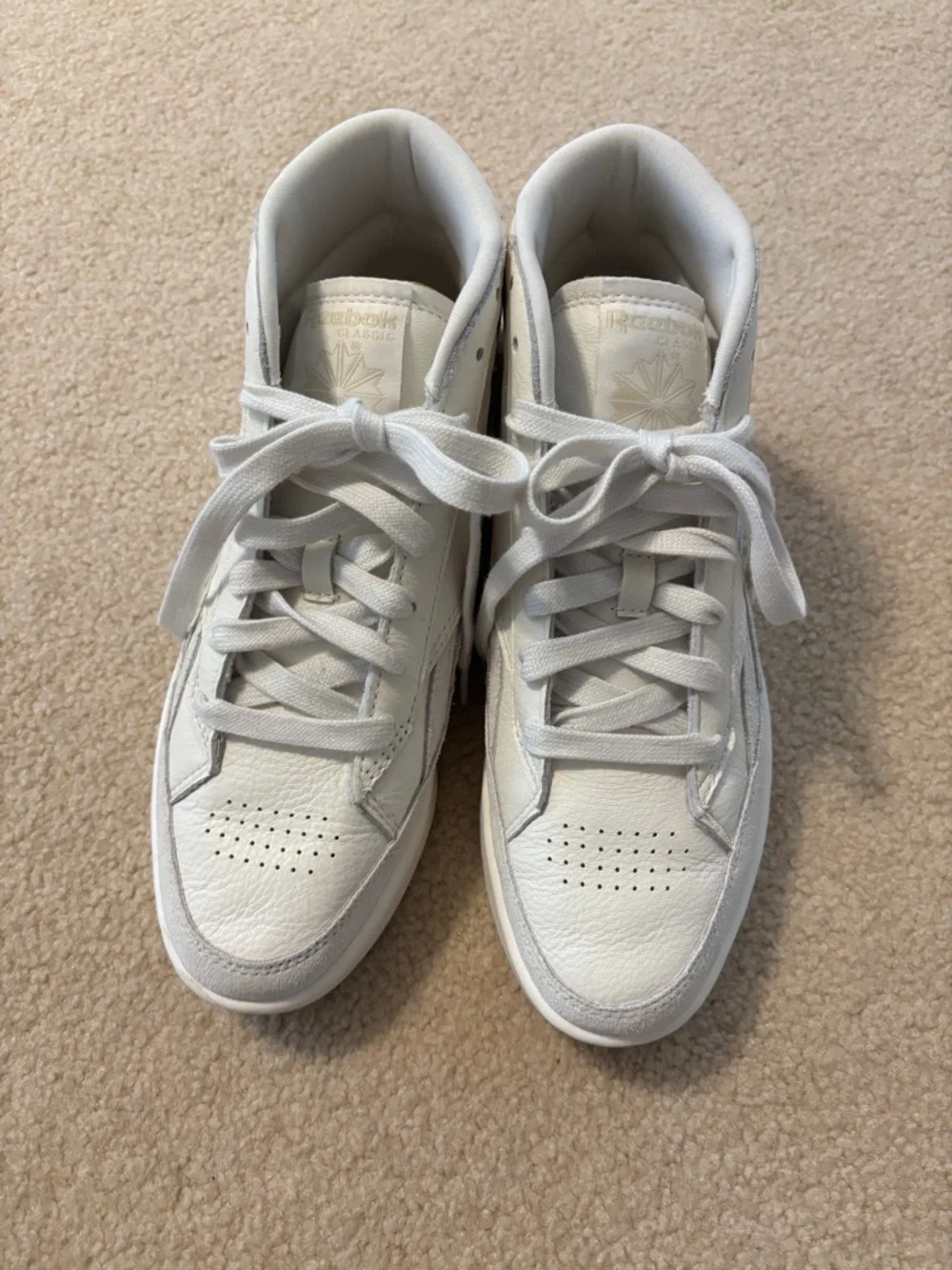 Reebok Club C Form Hi High-Top Sneaker in White Size 8 Men’s (9.5-10 Women’s)
